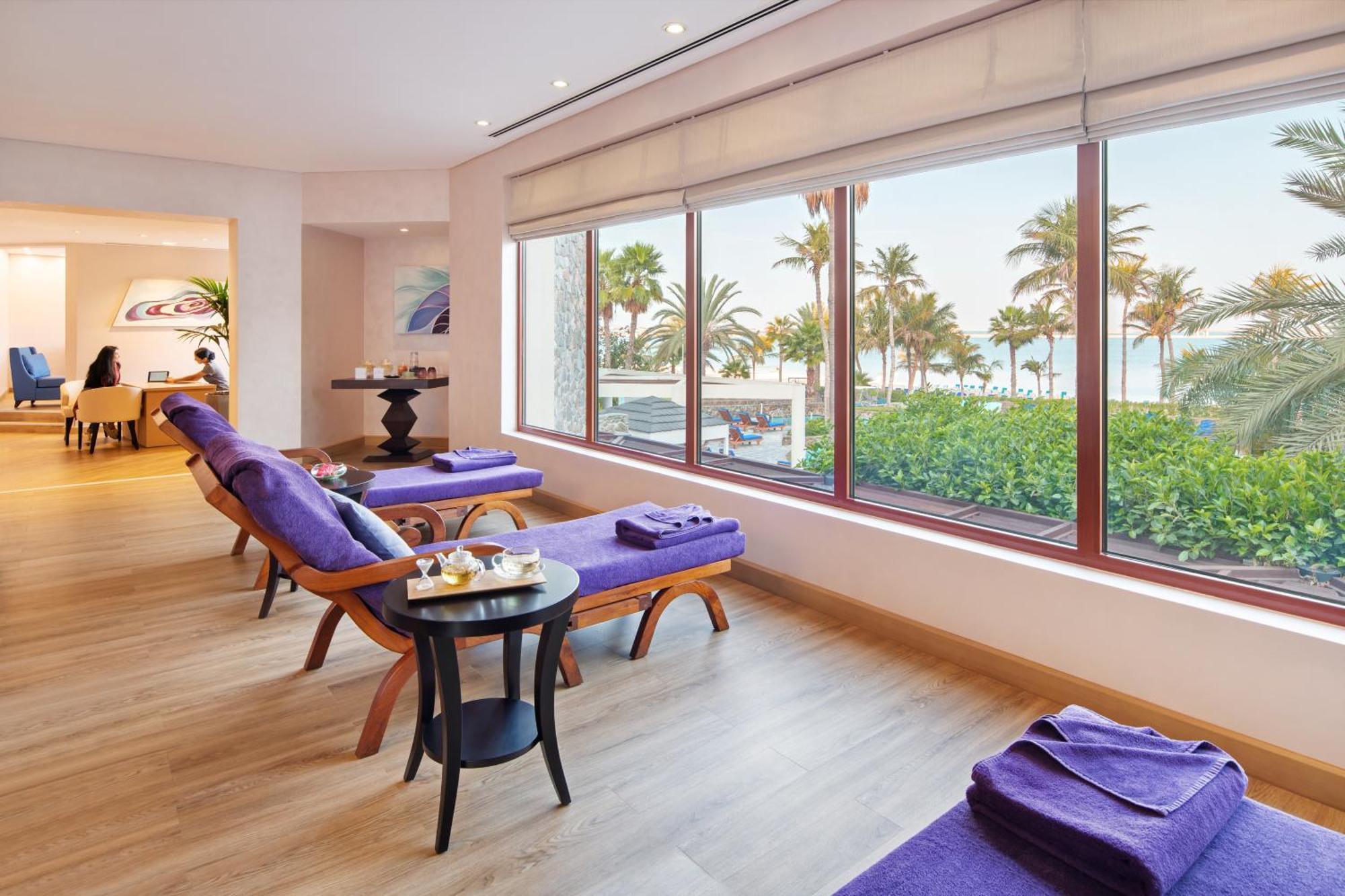 جيه ايه ذا ريزورت - فندق جيه ايه ليك فيو دبي المظهر الخارجي الصورة The spa at the hotel